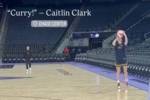 来到库里地盘!凯特琳-克拉克大通中心训练 命中三分前喊了声Curry